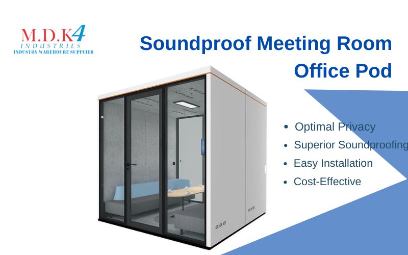 Office Phone Booth- An Effective Soundproofing Solution for the Workplace